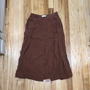 First Lite Women's Brown Midi Skirt